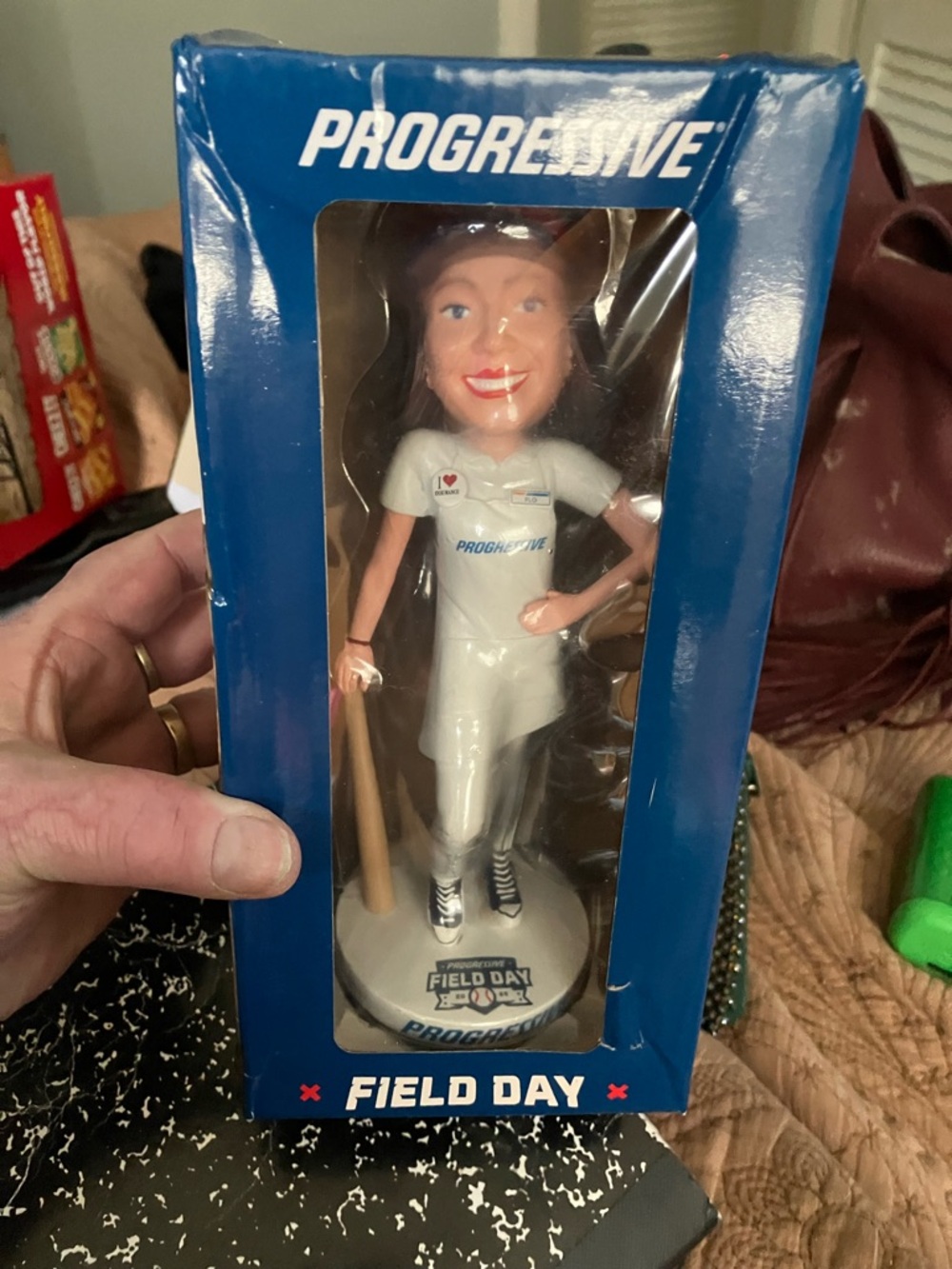 NIB Collectible Progressive Insurance Flo Bobble Head Figurine
